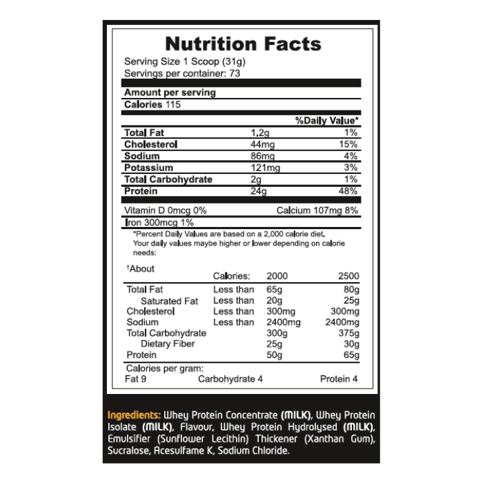 Muscle Core 100% Whey Platinum Birthday Cake, High-Protein Powder for Muscle Growth & Recovery, 5lb
