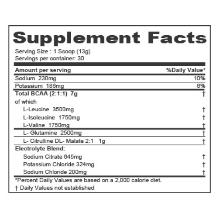 Muscle Core BCAA Mango Madness, Lean Muscle, Endurance and Recovery Support, 390g