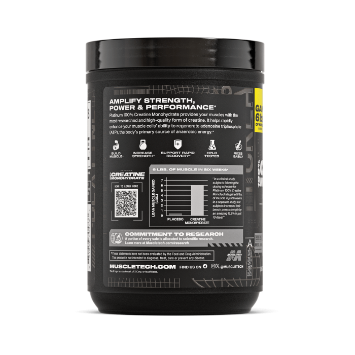 Muscletech Essential Platinum Creatine 400g