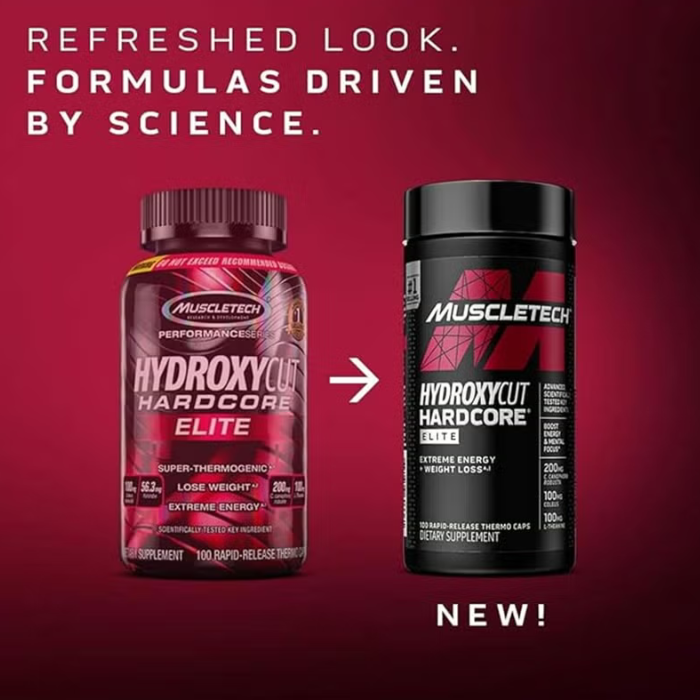 Muscle Tech Hydroxycut Hardcore Elite 110 Capsules