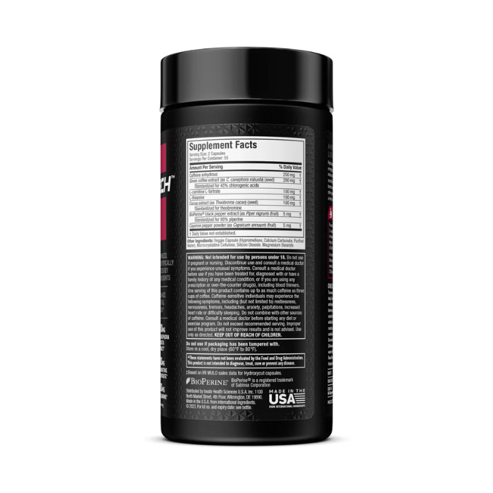 Muscle Tech Hydroxycut Hardcore Elite 110 Capsules