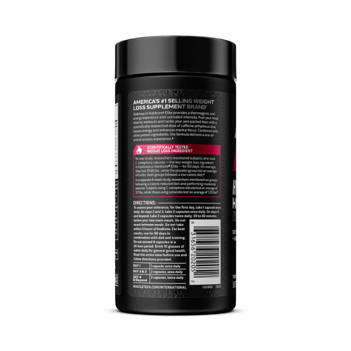 Muscle Tech Hydroxycut Hardcore Elite 110 Capsules
