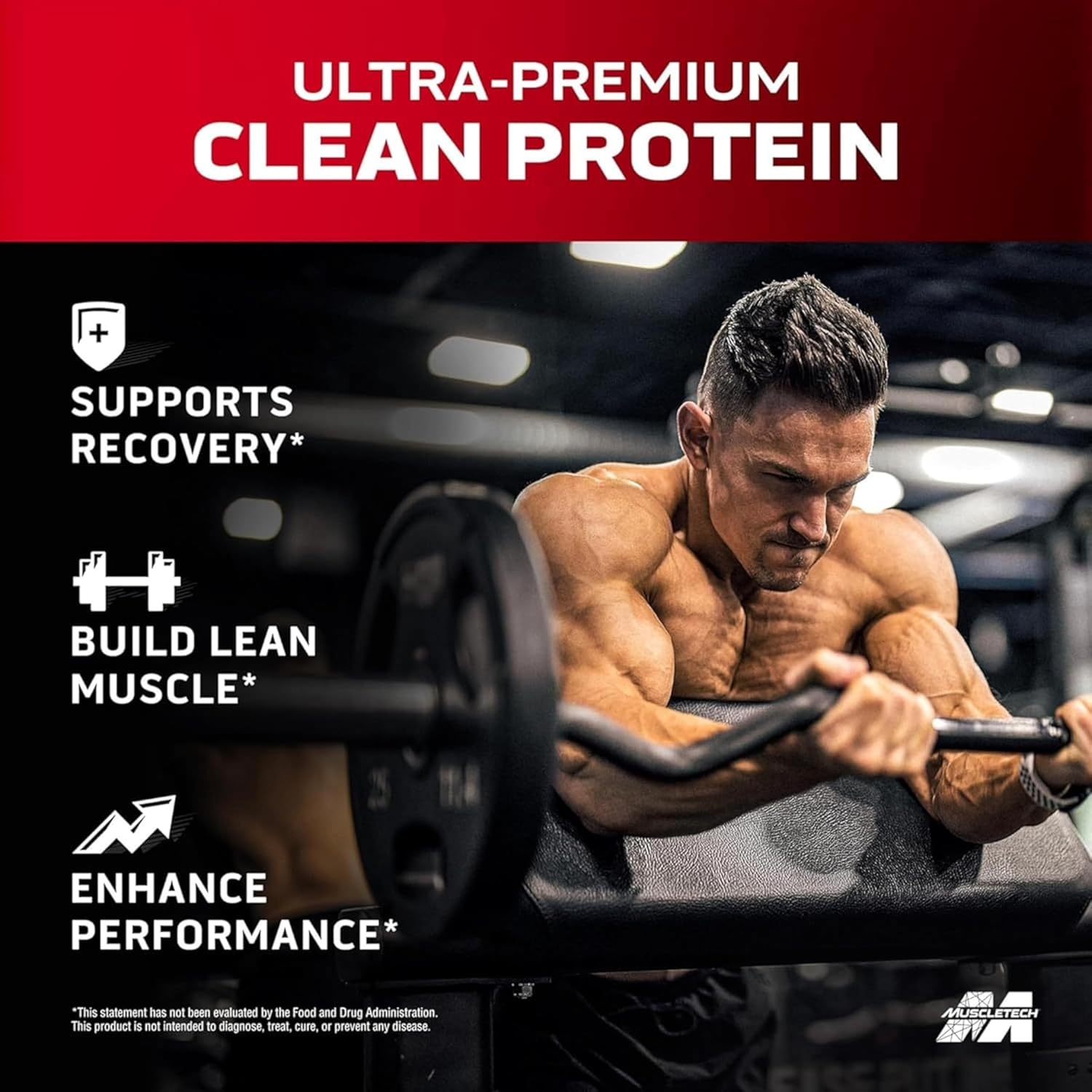 Muscle Tech Nitro Tech Whey Gold Protein Powder Cookies & Cream, Isolate Peptides Blend, 5lb