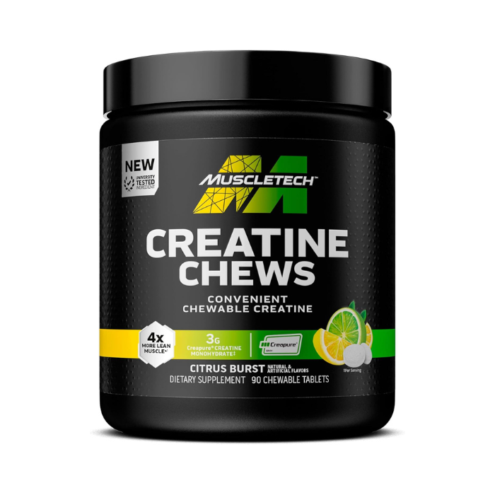 Muscletech Creatine Chews Citrus Burst Chewable Tab 90s