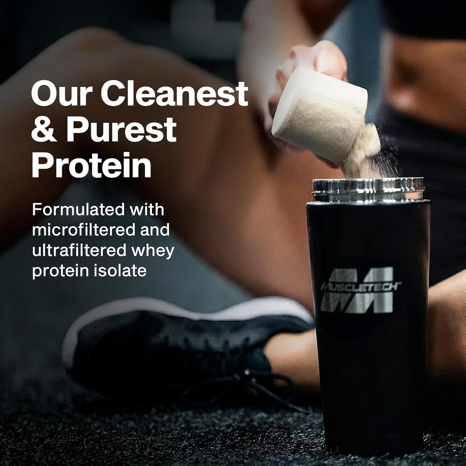 Muscletech IsoWhey 100% Whey Protein Powder Vanilla 5Lb