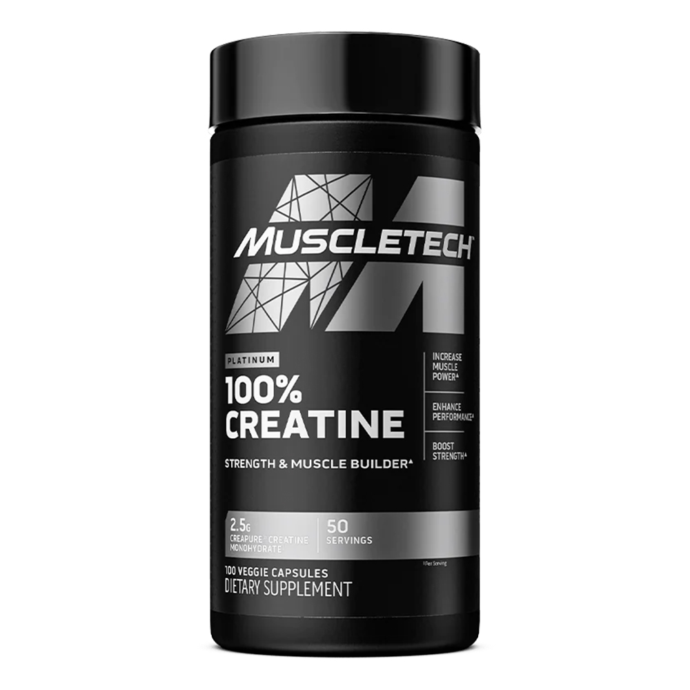 Muscletech Platinum 2.5g Creatine Monohydrate V-Capsules 100s