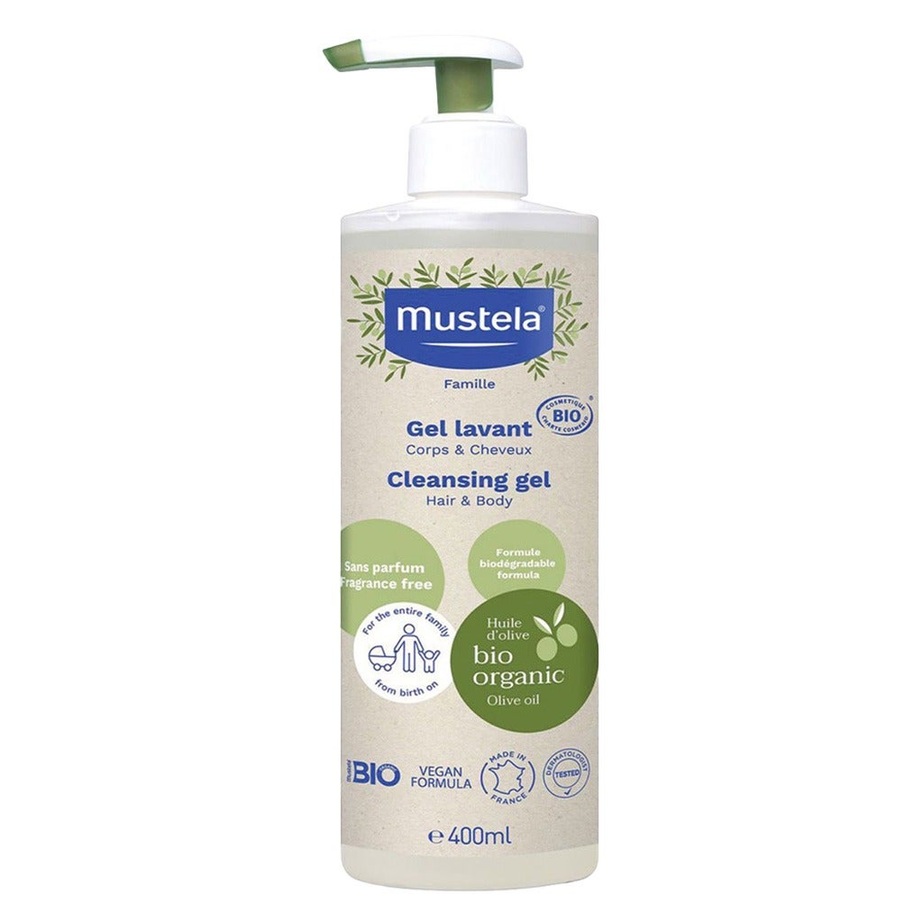 Mustela Bio Organic Cleansing Gel 400ml
