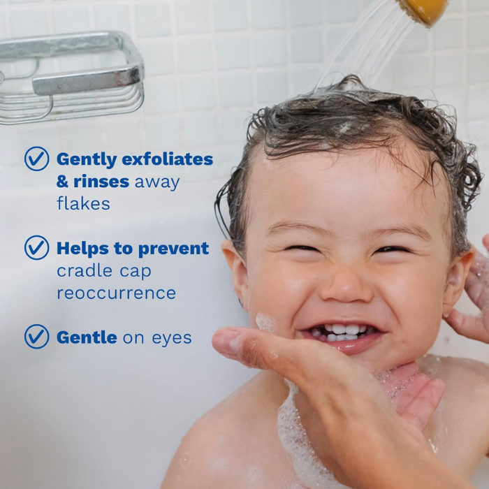 Mustela Foam Shampoo for Newborns – Gentle Cradle Cap Care, Tear-Free, Plant-Based Formula 150ml