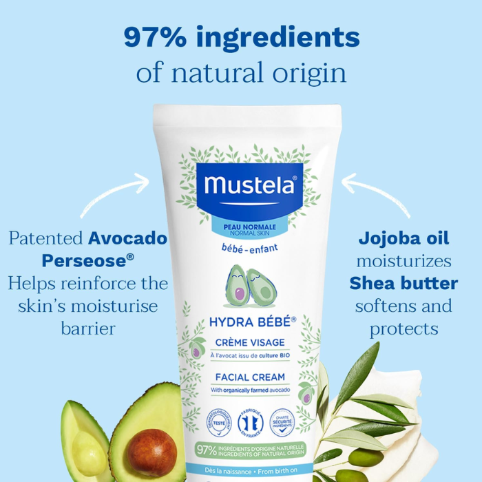 Mustela Hydra Bebe Face 40ml
