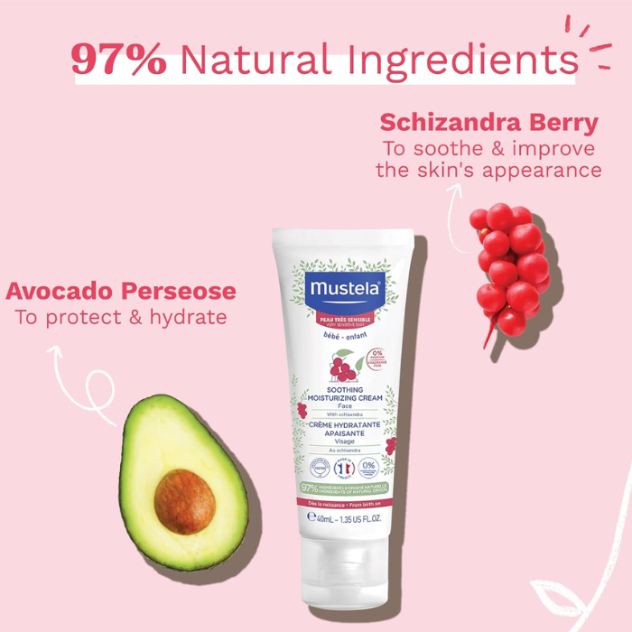 Mustela Soothing Moisturizing Cream 40 ml