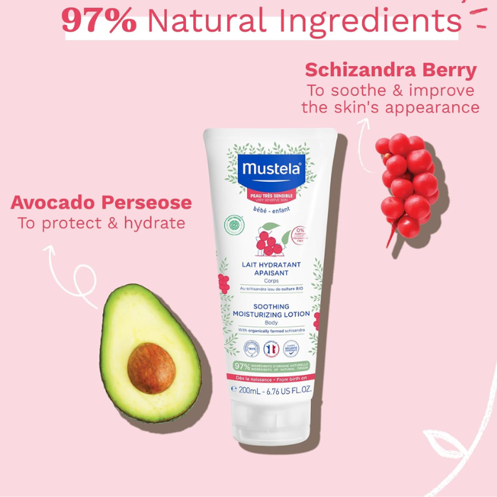 Mustela Soothing Moisturizing Lotion 200 ml