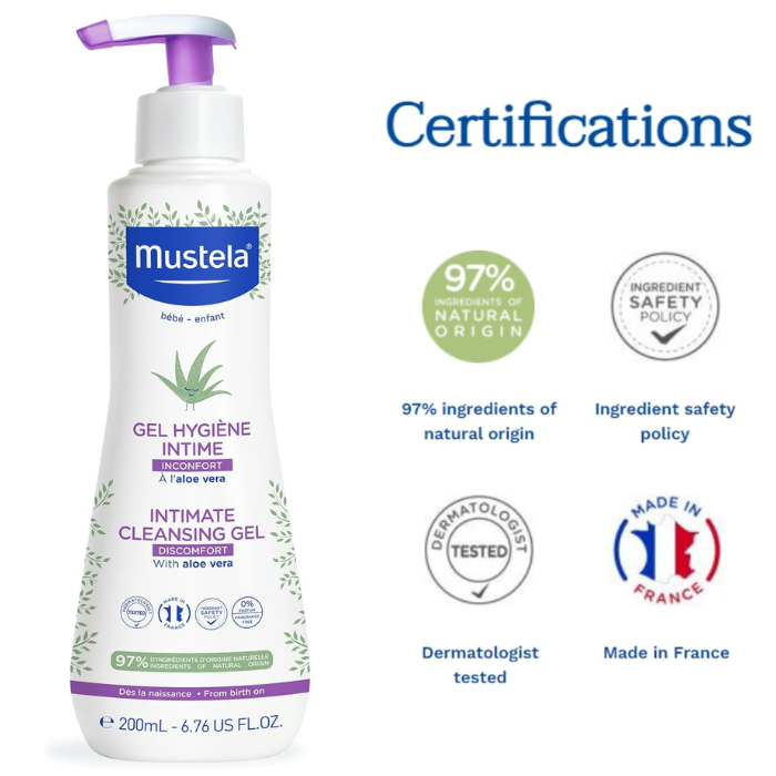 Mustela Intimate Cleansing Gel 200ml