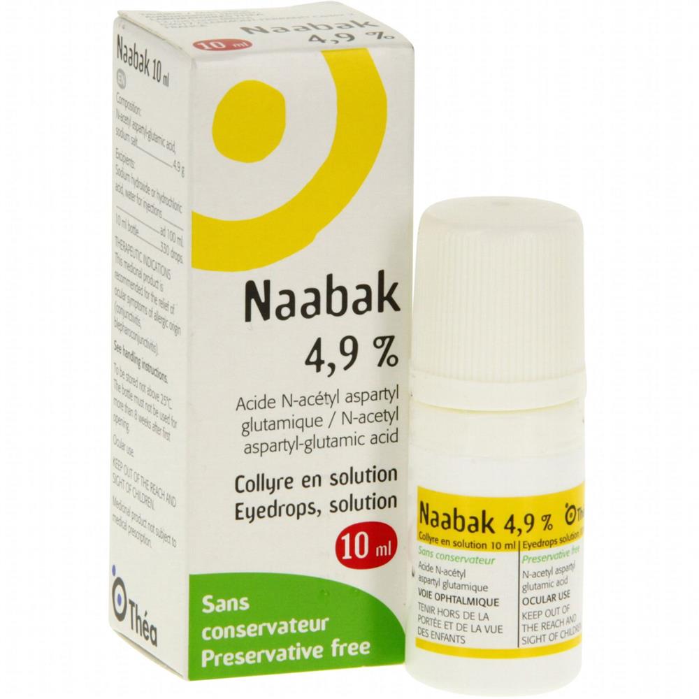 NAABAK 4.9% EYE DROPS 10ML BOT