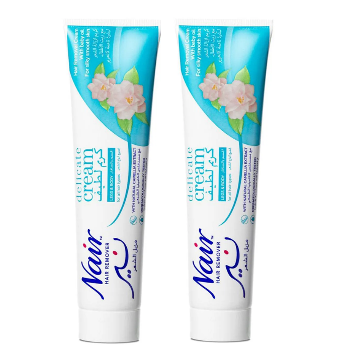 Nair Hair Removal Cream Delicate Fragrance 110g Twin Pack