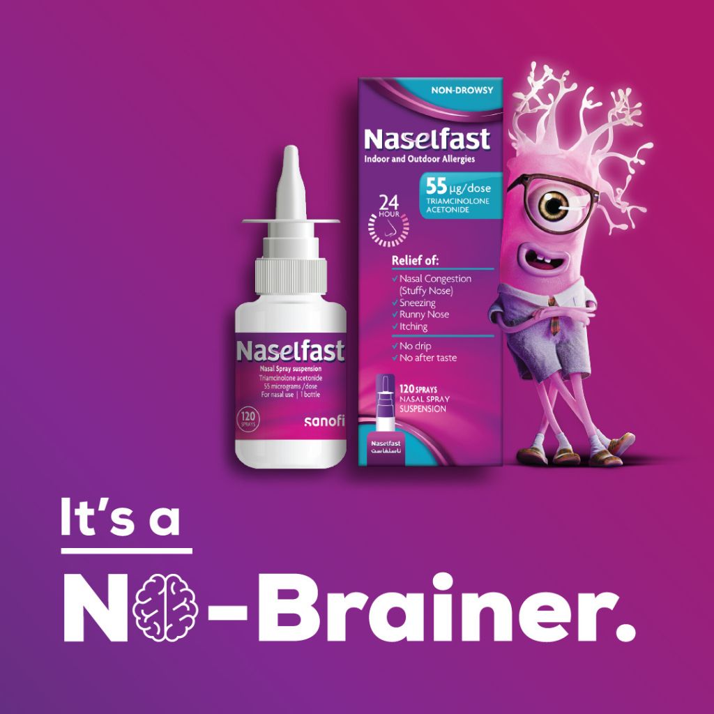 Naselfast 55MCG Nasal Spray Susp 120 Doses