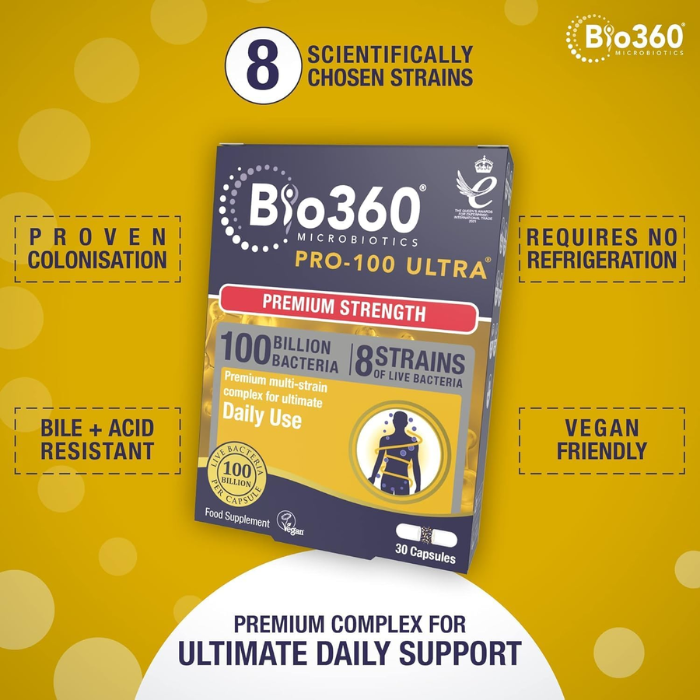 Natures Aid Pro-100 Ultra 100 Billion 30's Capsules
