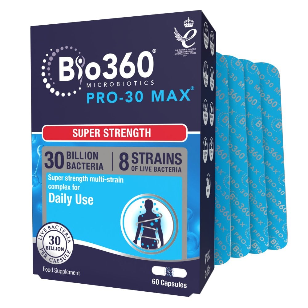 Natures Aid Pro-30 Max (30Bilion Daily Probiotic) 60 Capsules
