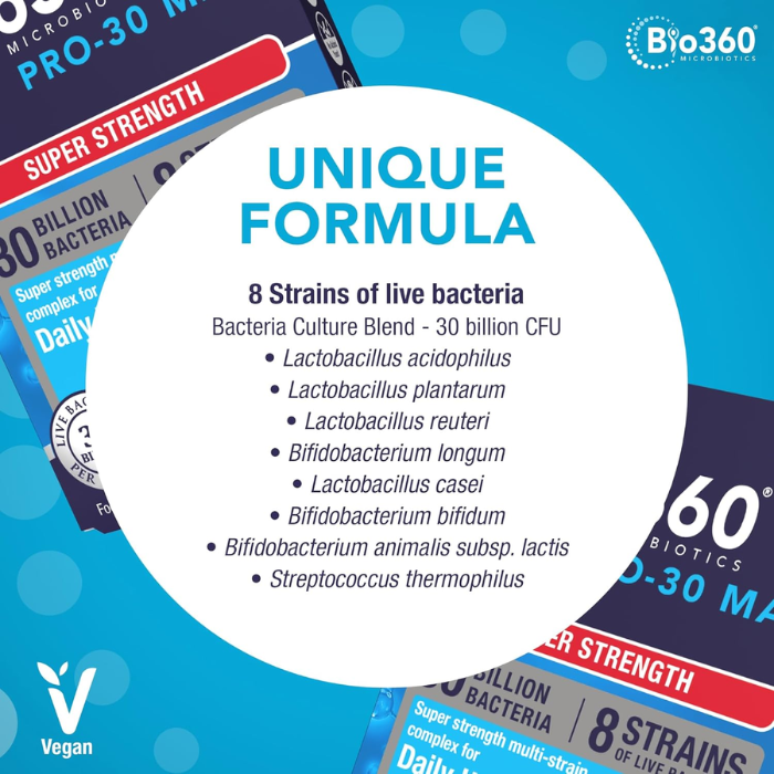 Natures Aid Pro-30 Max (30Bilion Daily Probiotic) 30 Capsules