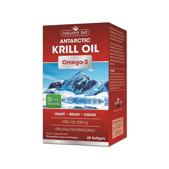 Natures Aid Super Krill Oil 500mg 60 Softgel