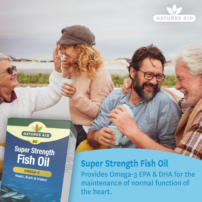Natures Aid Super Strength Omega 3 60's Softgel
