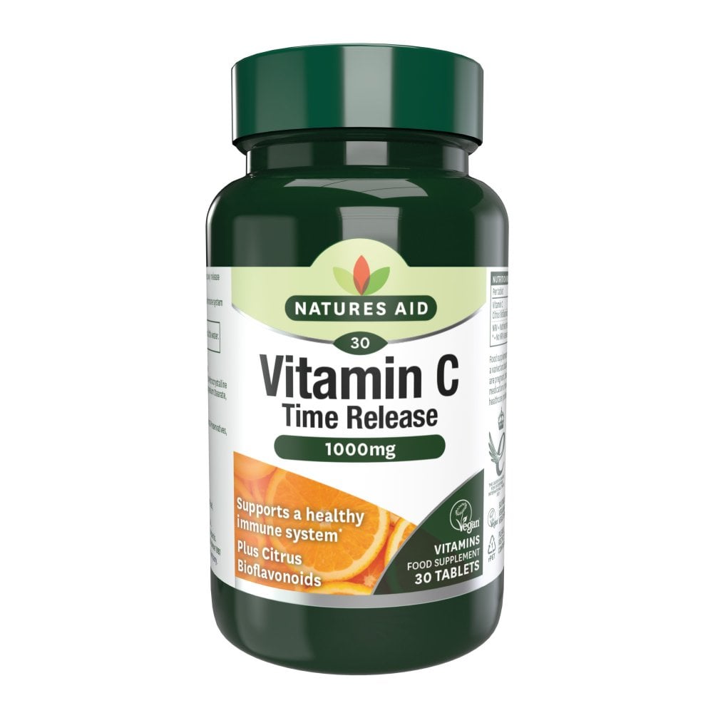 Natures Aid Vitamin C 1000 mg Time Release Tablets 30's