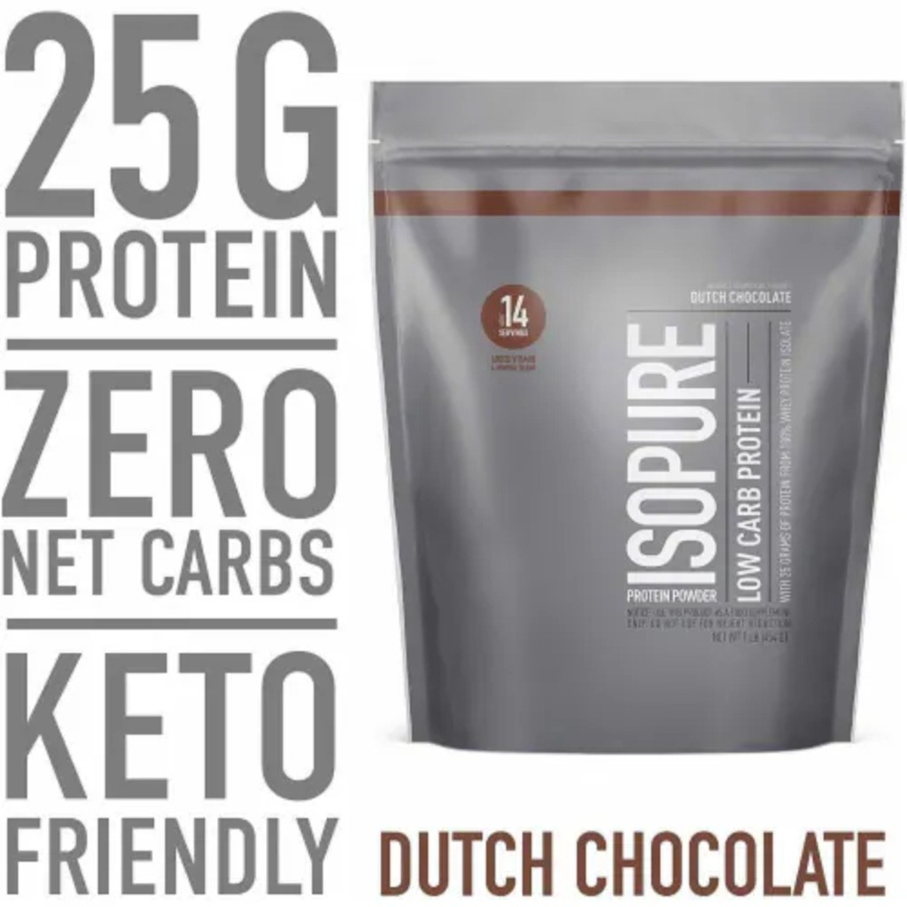 Natures Best Isopure Low Carb Dutch Chocolate 1lb