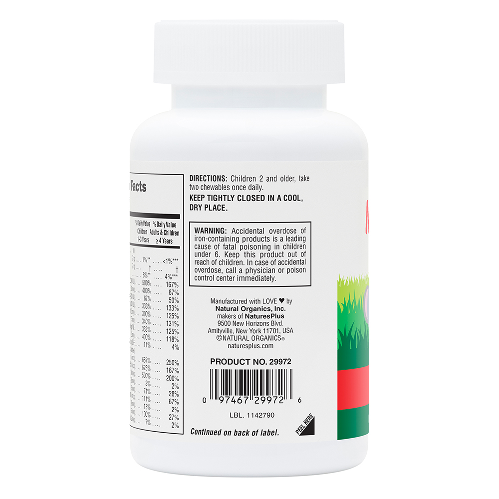 Natures Plus Animal Parade Children Chewable Multivitamins & Minerals Cherry 180 Tablets