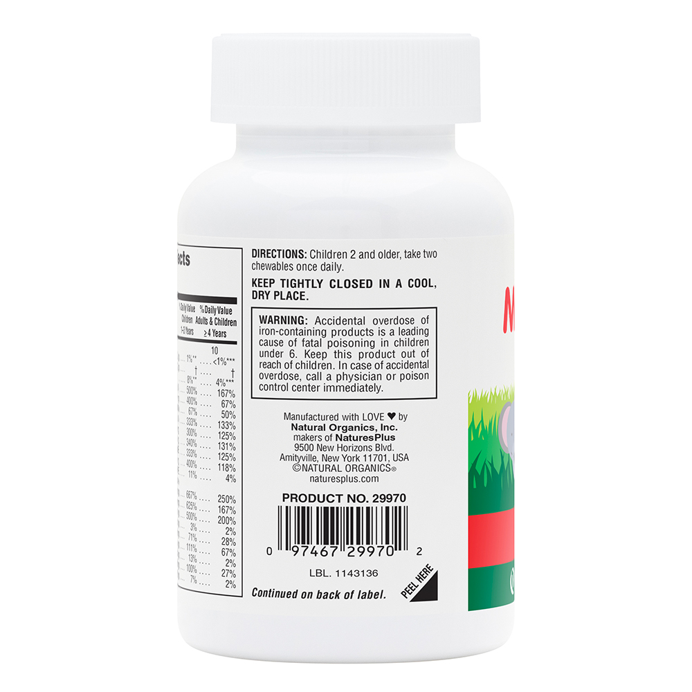 Natures Plus Animal Parade Children's Chewable Multivitamin Cherry 90 Tablets