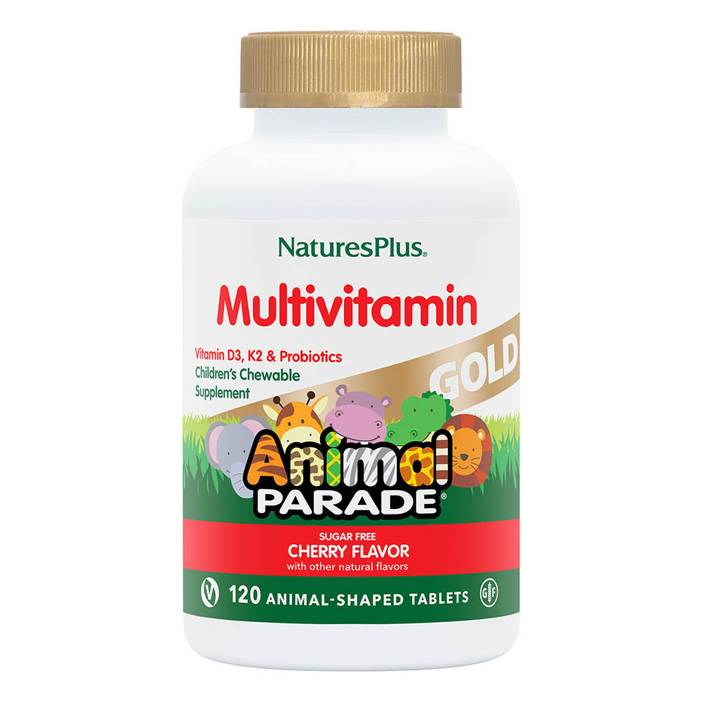 Natures Plus Animal Parade Gold Multi Chewable Cherry 120's