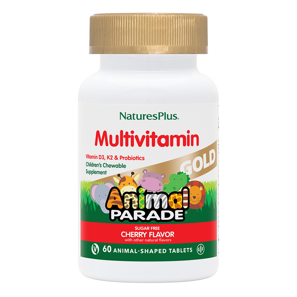 Natures Plus Animal Parade Gold Multi Chewable Cherry 120's