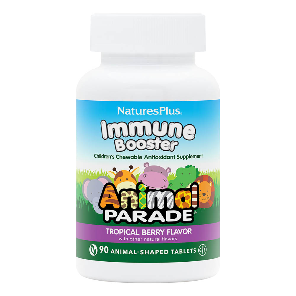 Natures Plus Animal Parade Kids Immune Booster Chewable 90 Tablets