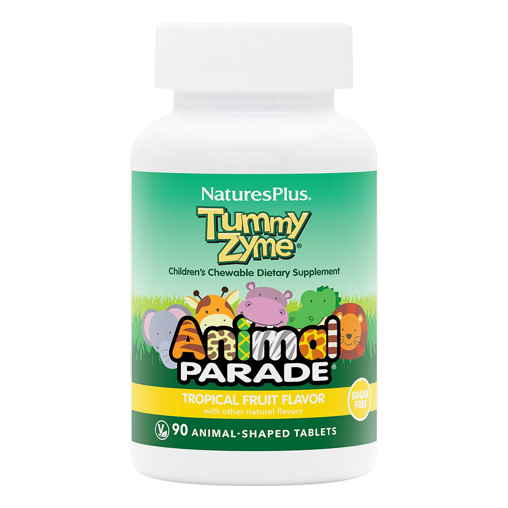 Natures Plus Animal Parade Tummy Zyme Digestive Aid 90's