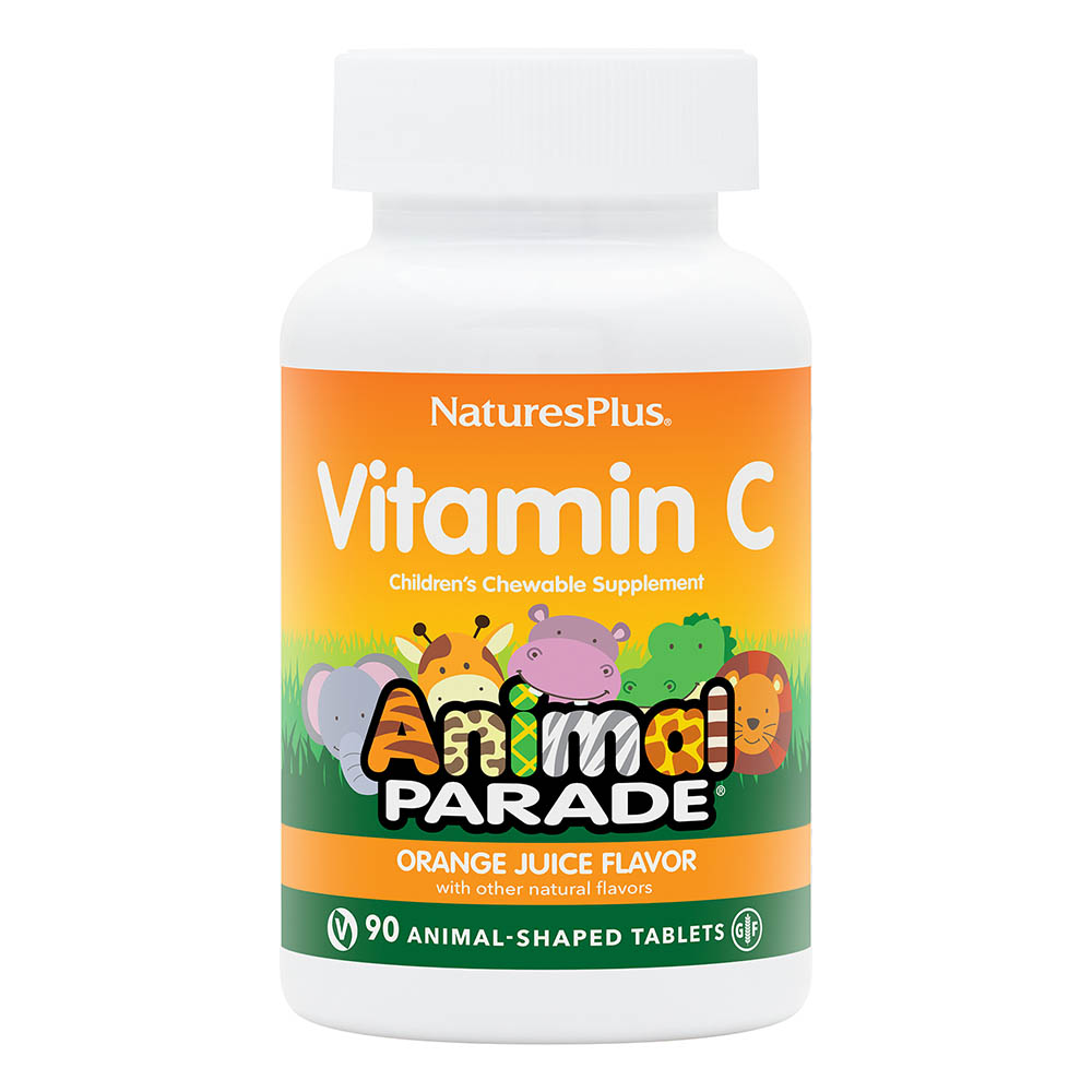 Natures Plus Animal Parade Vitamin C Chewable 90 Tablets