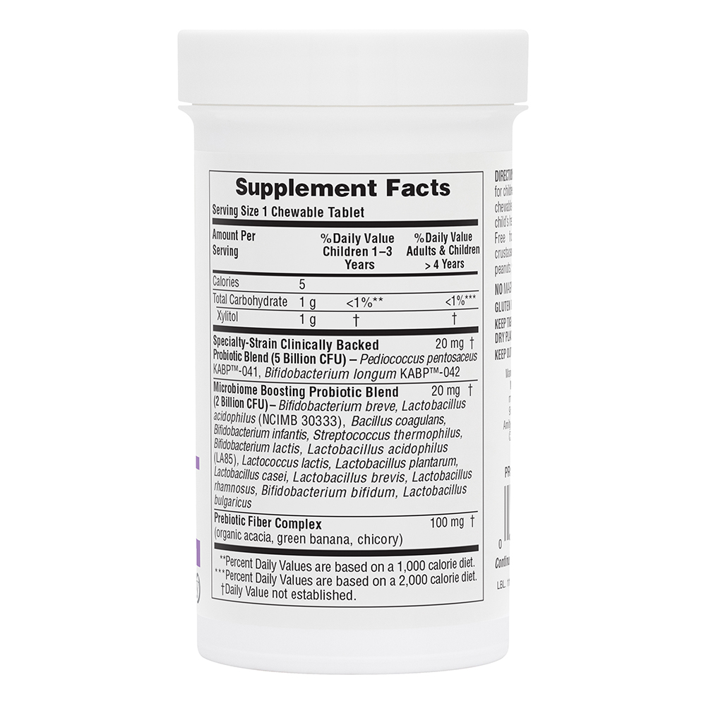 Natures Plus GI Natural Pro.Biotic Kids 7 Billion CFU 30 Chewables