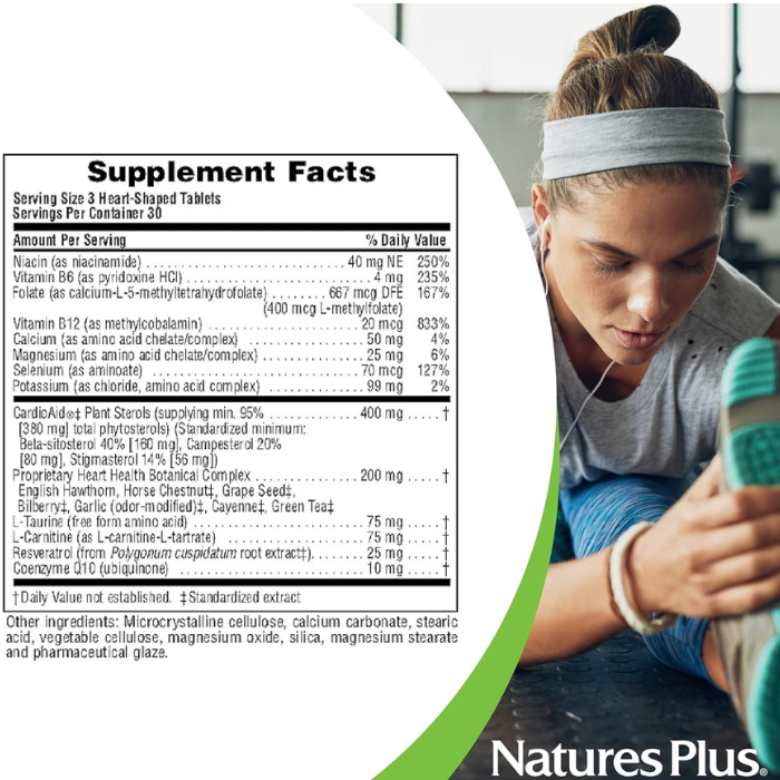 Natures Plus Heartbeat 90's Tablets