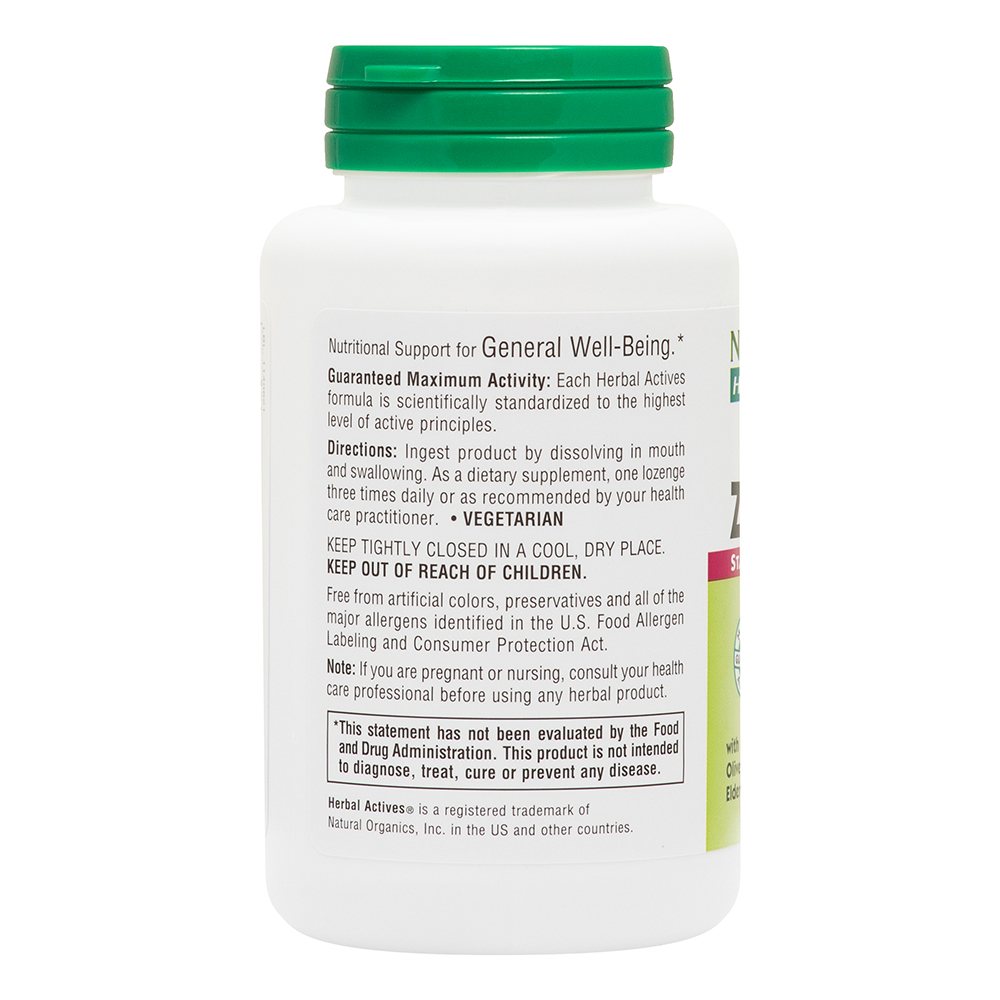 Natures Plus Immunactin Zinc Lozenges 60's