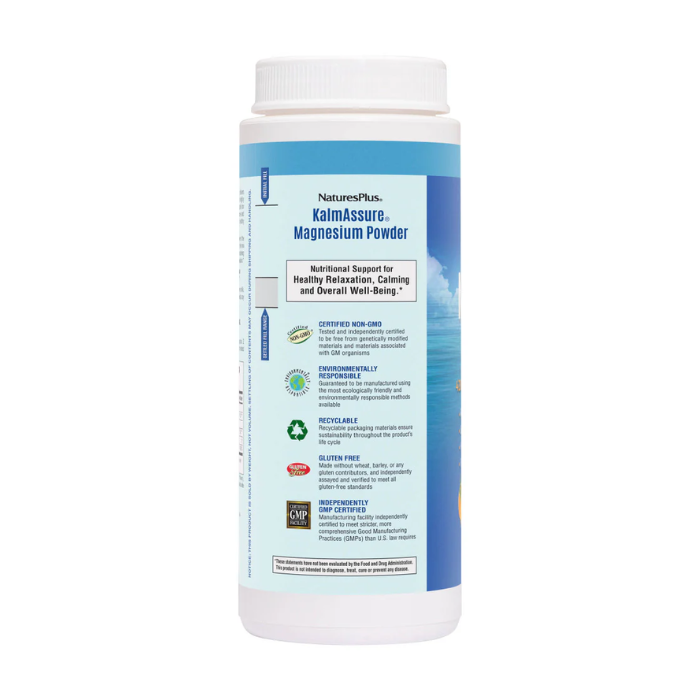 Natures plus Kalm Assure Magnesium Powder 1.15 lb