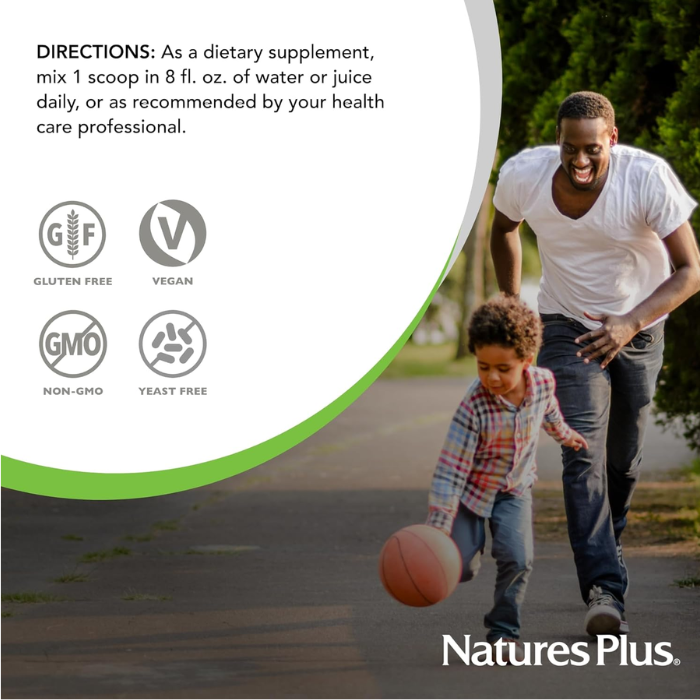 Natures Plus Kalm assure Magnesium Powder 400mg 0.80 lb