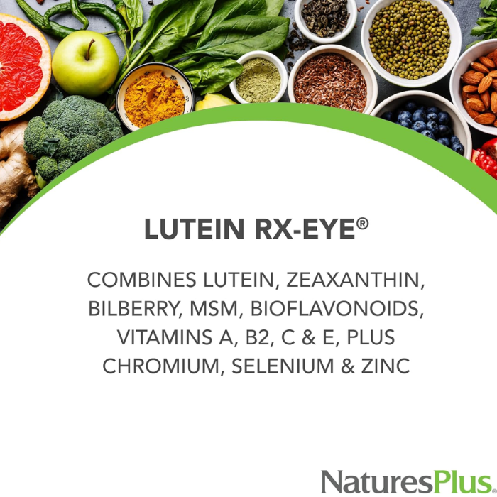 Natures Plus Lutein Rx Eye 60 Capsules