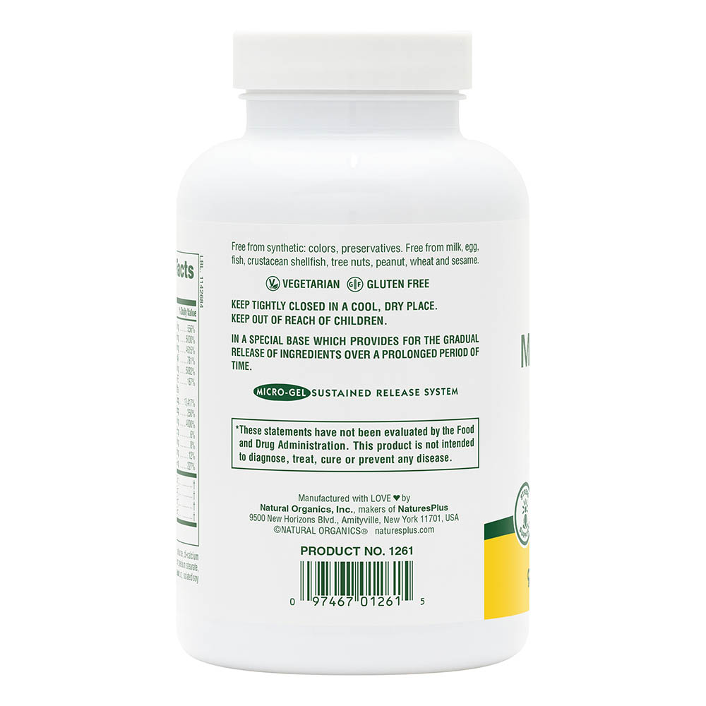 Natures Plus Mega Stress Complex Sustained Release 90 Tablets