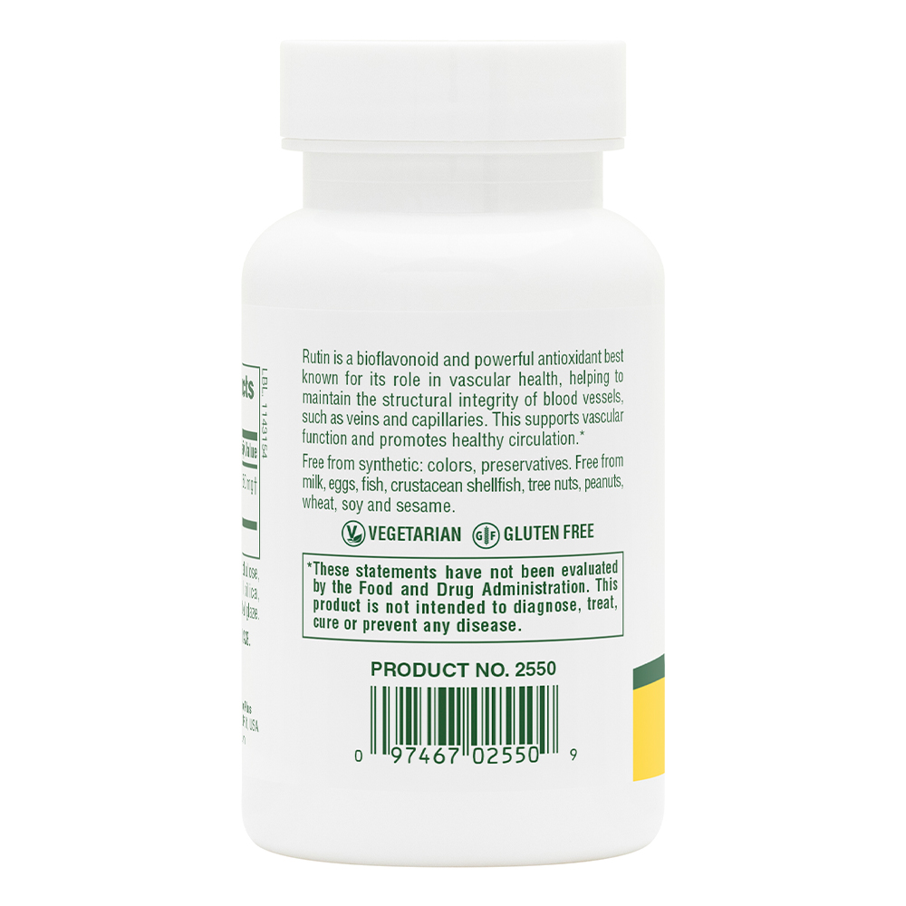 Natures Plus Rutin 500mg 60 Tablets