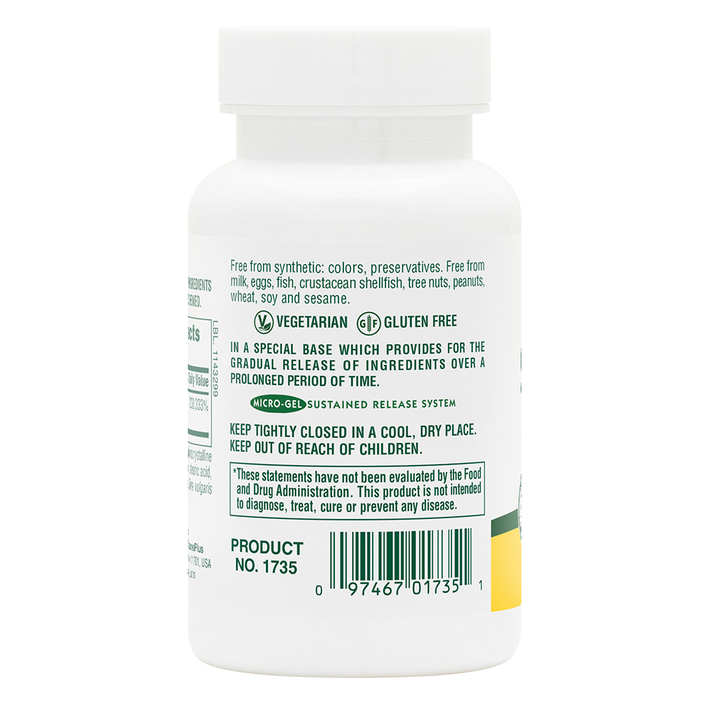 Natures Plus Shot O B 12 5000 Mcg Sustained Release 30 Tablets
