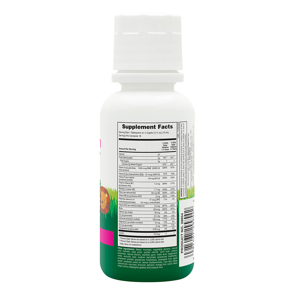 Natures Plus Source Of Life Animal Parade Liquid Berry Size 8 oz