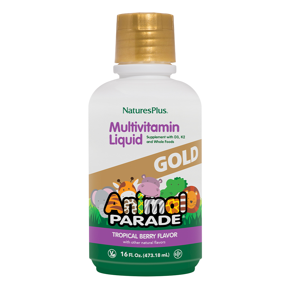 Natures Plus Source Of Life Animal Parade Liquid Tropical Berry 30 Oz