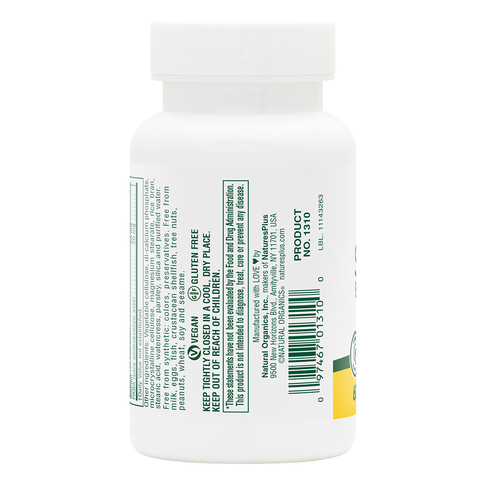 Natures Plus Super B 50 Vegetarian capsules 60's