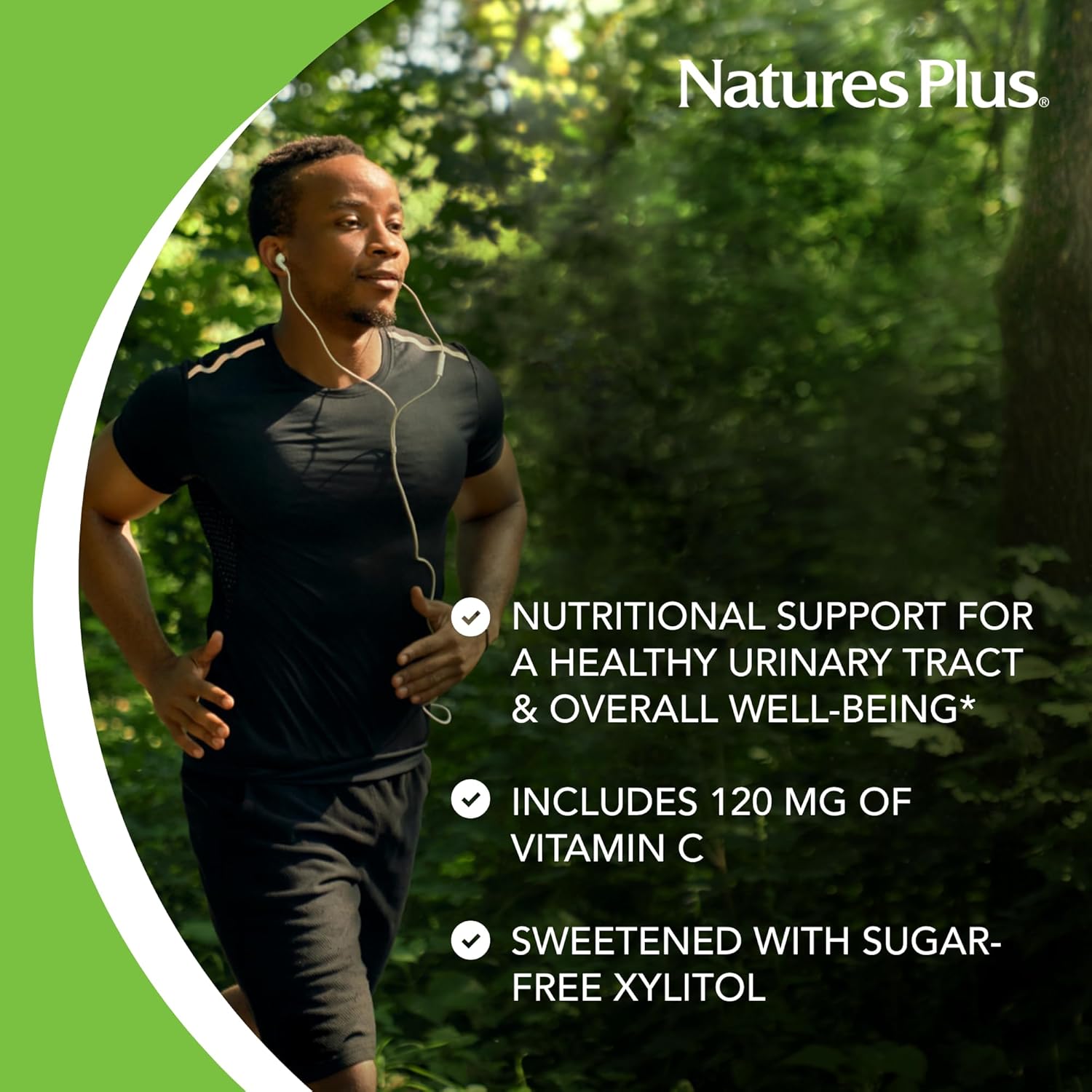 Natures Plus Ultra Cranberry Chewable Love Berries Vitamin C 180 Tablets