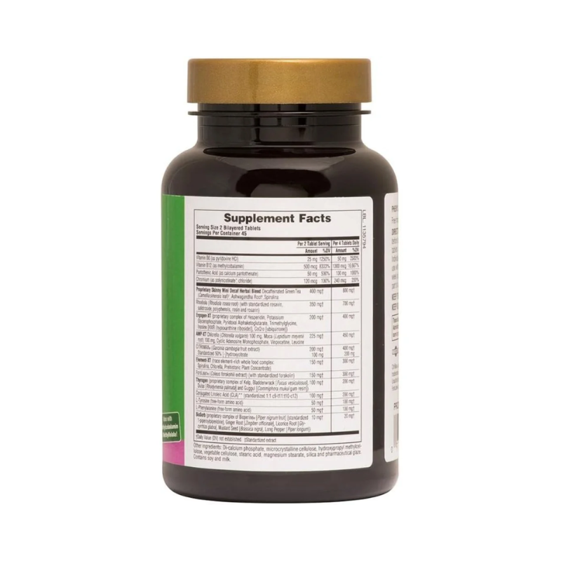 Natures Plus Ultra Skinny Mini Caffeine Free Bilayered Tablets 90's