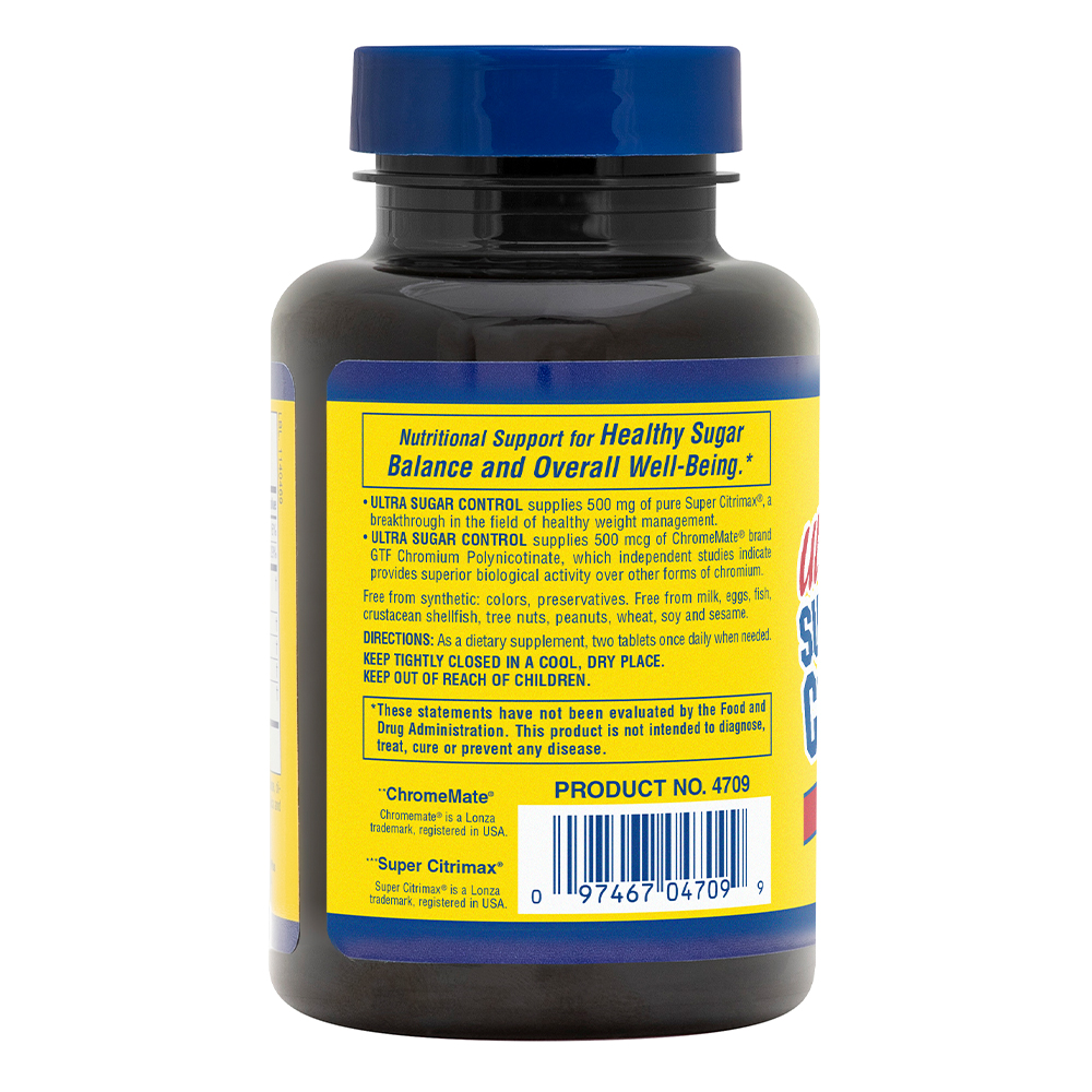 Natures plus Ultra Sugar Control 60 Tablets