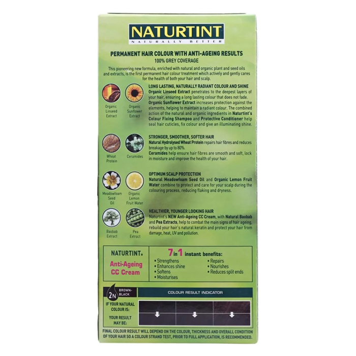 Naturtint 2N-Black Brown 165ml