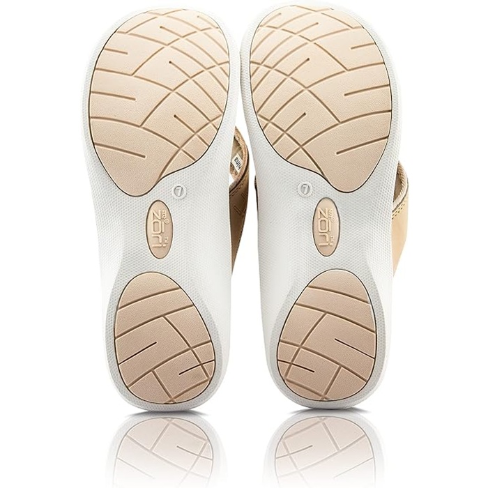 Neat Feat Zori Sandal White/Blush Size 07